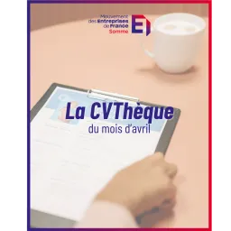 Visuel La CVThèque d'avril