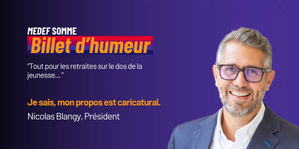 [BILLET D'HUMEUR] : "Tout pour les retraites sur le dos de la jeunesse..."