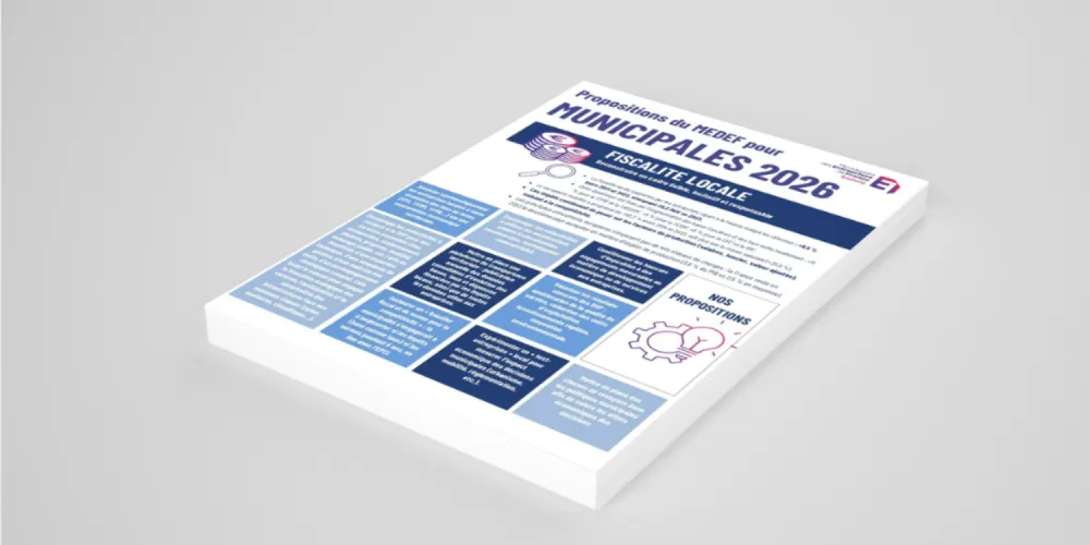 [Municipales 2026] Diffusion du Livre Blanc du MEDEF aux candidats 