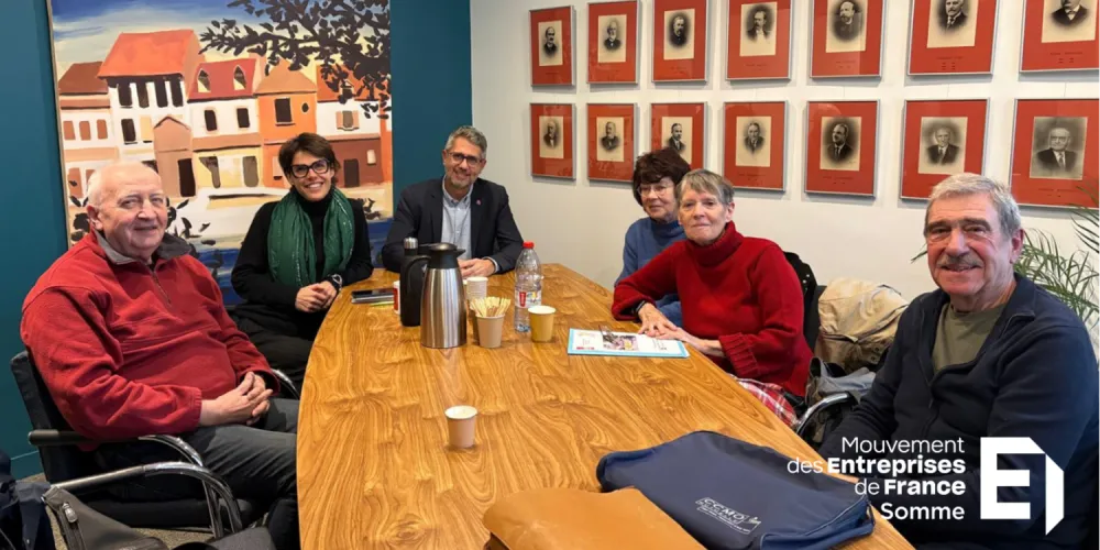 [AU MEDEF SOMME] Échange avec les représentants des retraités