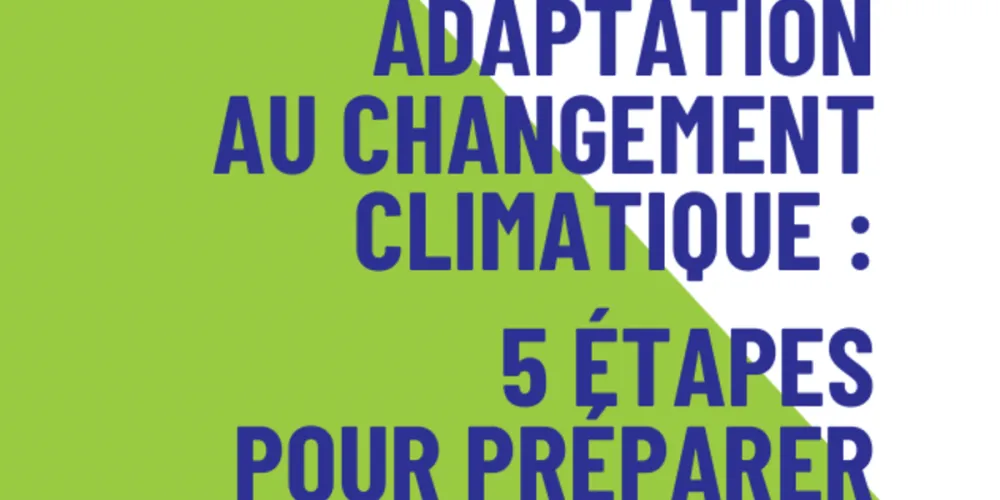 Adaptation au changement climatique : 5 étapes pour préparer mon entreprise