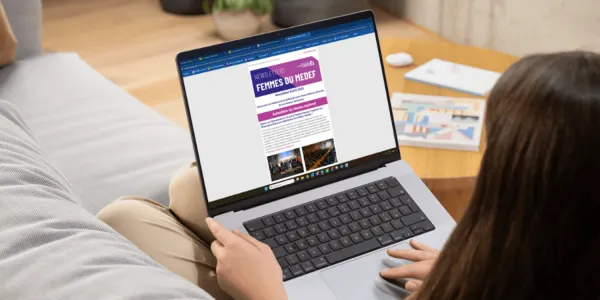 visuel Newsletter de Mai - Femmes du MEDEF