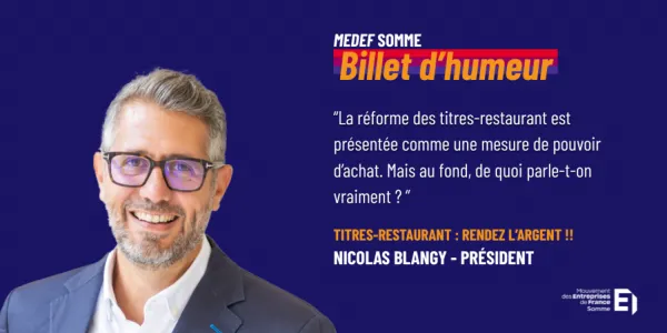 visuel [BILLET D'HUMEUR] : "Titres-restaurant : rendez l&rsquo;argent !!"