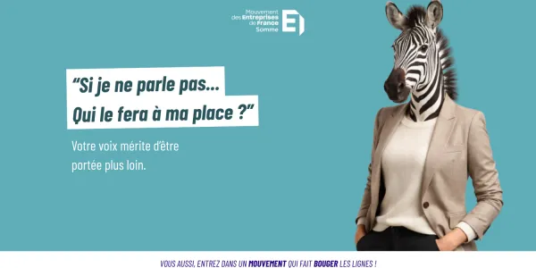 visuel Le z&egrave;bre et la force de la singularit&eacute; : affirmer sa diff&eacute;rence pour porter la voix des entreprises 